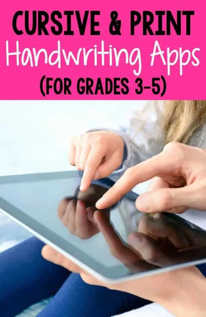 Cheap & Easy-to-Use Handwriting Apps for Upper Elementary ...