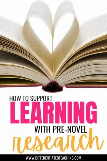 Pre-Reading Activities to Hook Students for your Next Novel Unit
