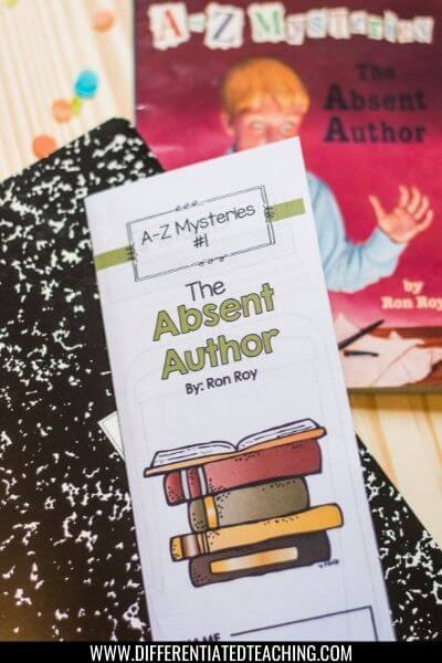 Books for 2nd grade readers - A to Z Mysteries by Rob Buyea