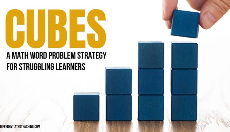 Cubes Math Strategy