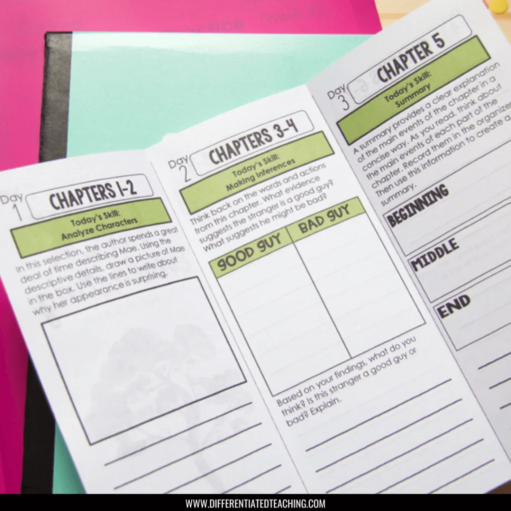Tuck Everlasting Novel Study: Lesson Plans, Activities & Resources ...
